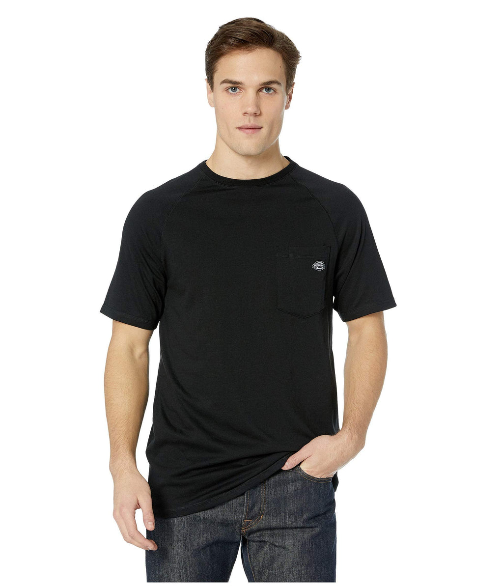 Mens 55 oz Temp-IQ Performance T-Shirt - BLAcK - L(D0102H7MLBP)