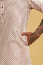 Be Active MenS Cotton Regular Kurta (C-399-4_Brown