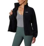 Ladies Benton Springsull-Zip Fleece - BLAcK - 1XL(D0102H7YRMX)