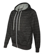 Unisex Sponge Fleece Full-Zip Hooded Sweatshirt - ASPHALT - 2XL(D0102H7WMS8)