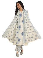 Libas WomenS Silk Blend Kurta Set (99020Or