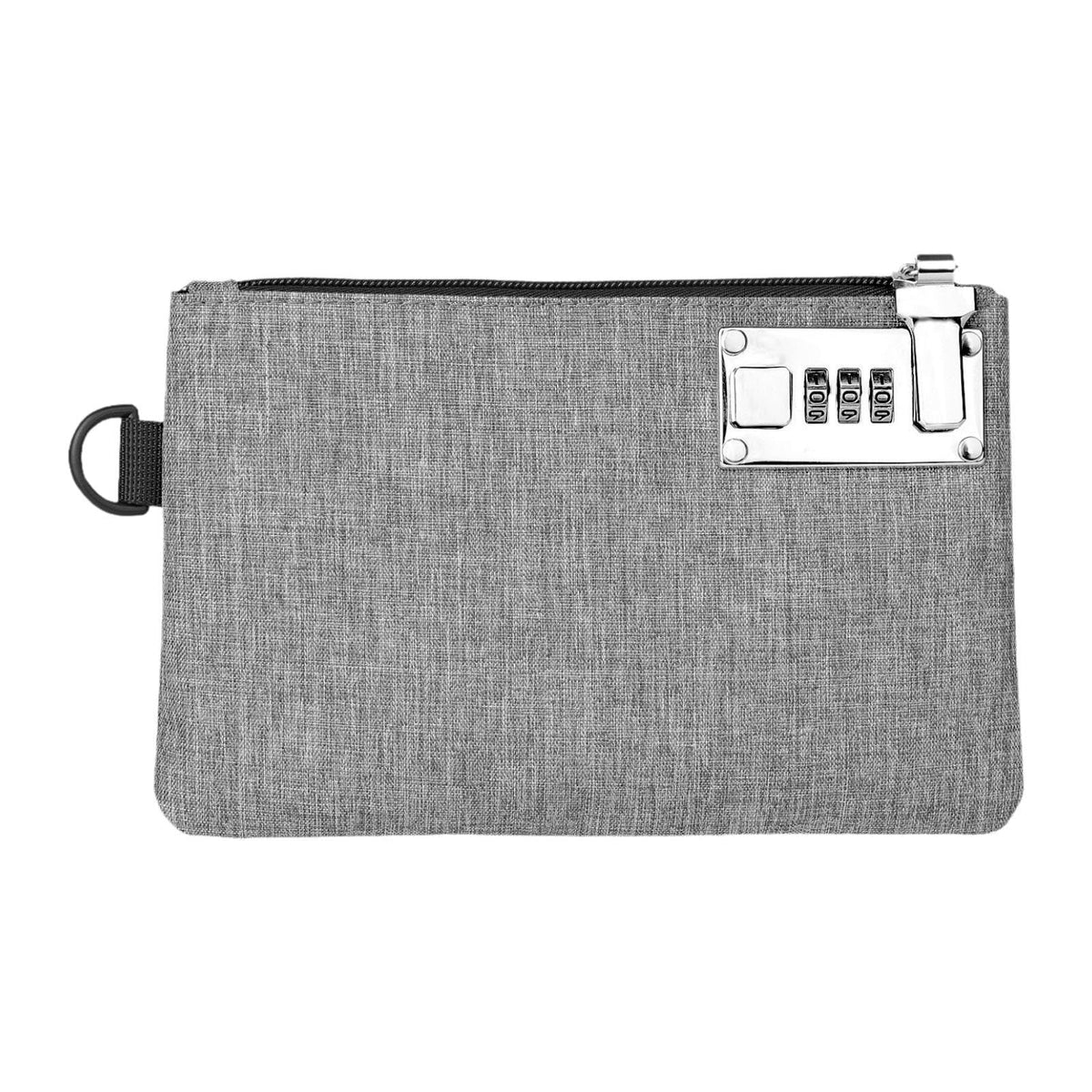 Enakshi Lockable Money Purse Utility Small Items Storage Bag For Passports Phones Keys Grey|Clothing, Shoes & Accessories | Mens