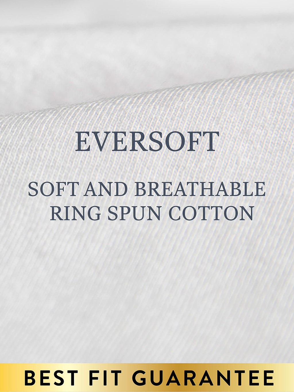 Fruit of the Loom Men's Tag-Free Cotton Undershirts, Tall Man-V-Neck-6 Pack White, Large