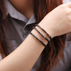 JoycuFF Believe in You Like I Do Morse Code Bracelets for Women Men Daughter Son Sister Friends Classmates Birthday Christmas Gr