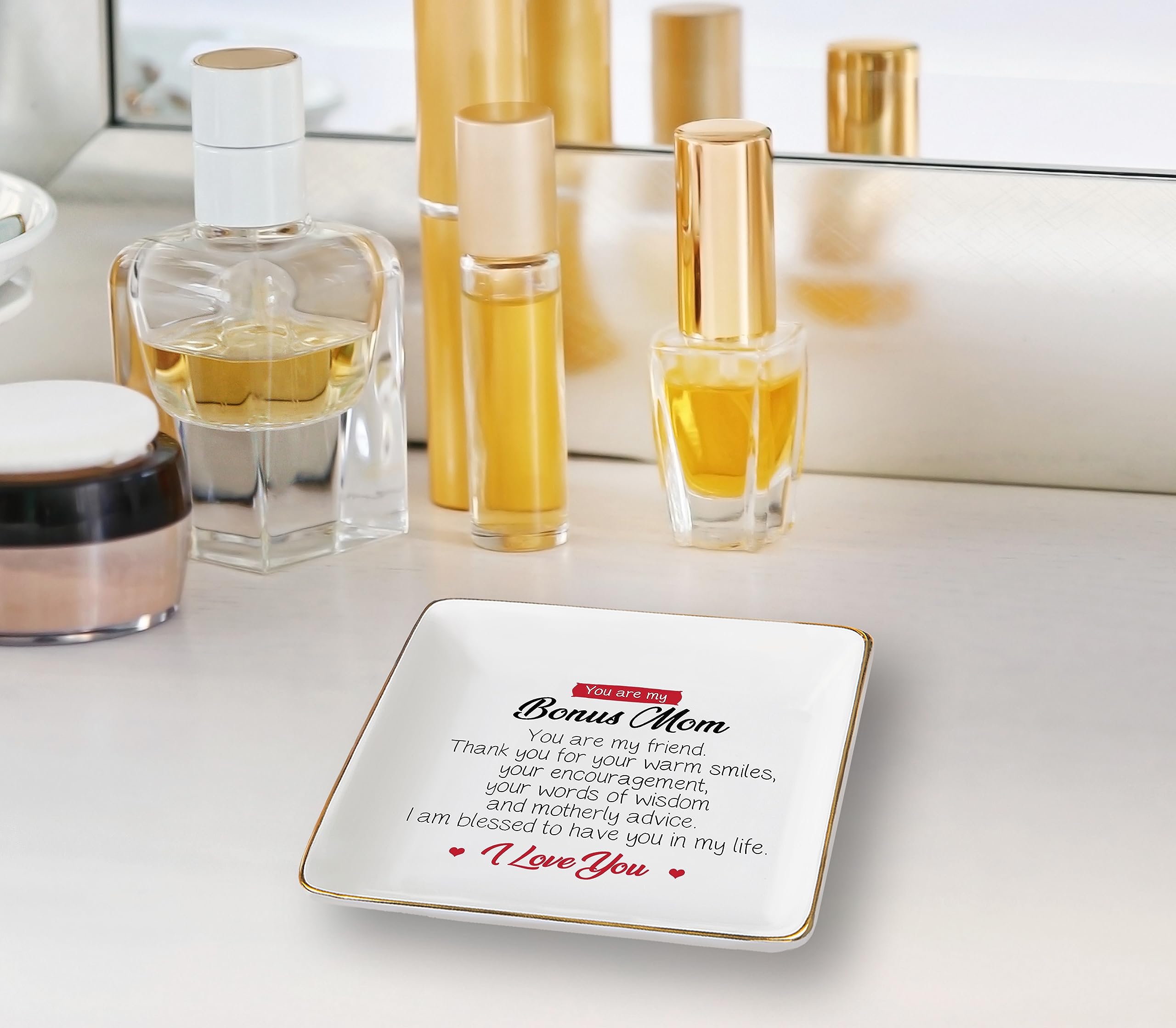 Mother's Day Gift for Bonus Mom,Mother-in-Law Gift,Step Mother Gift-Birthday Gift-Christmas Gift-Unbiological Mom Gift-I Am Bles