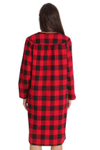 Dreamcrest Short Sleeve Flannel Duster Housecoat Women Sleepwear 9280-10195-L