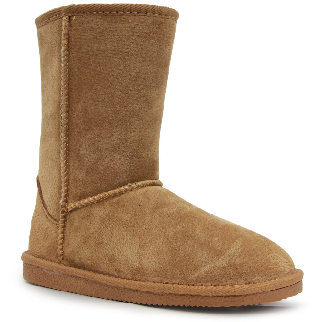Lamo Sheepskin P909W-CNT-9 Womens Classic 9 in. Boot  Chestnut - Size 9