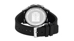 Lacoste 12.12 Men's Quartz Chronograph Black Tr90 Case Watch with Black Silicone Rubber Strap (Model: 2010972)