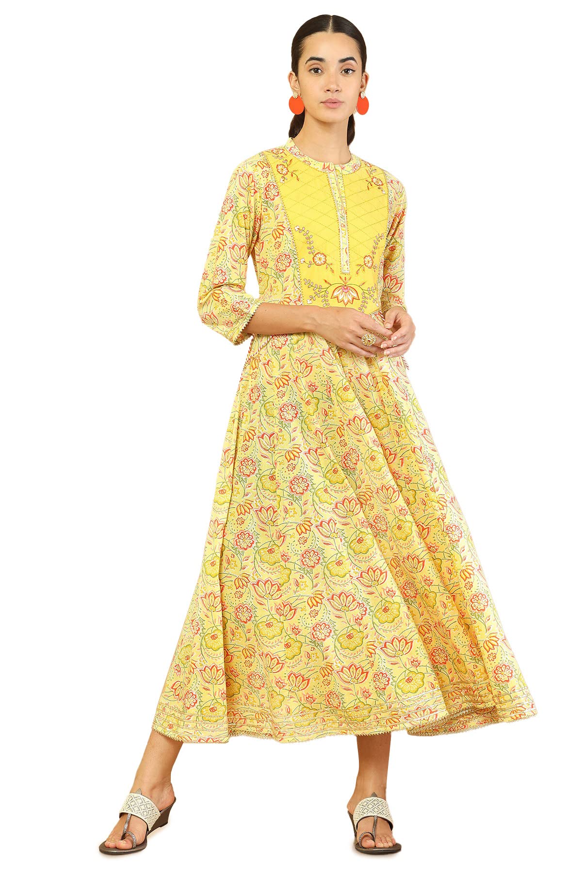 Soch Women Yellow Kurta