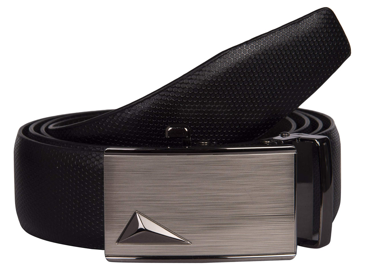Walletsnbags Honey Black Autolock Formal Leather For Men 30