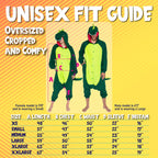 Funziez! Dinosaur Costume - Trex Cosplay - Reptile One Piece Pajama (Green, XX-Large)