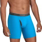 Fruit of the Loom Men's Coolzone Boxer Briefs, 6 Pack-Assorted Colors, Large