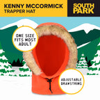South Park Kenny McCormick Cosplay Cosplay Hood Hat, Orange, One Size