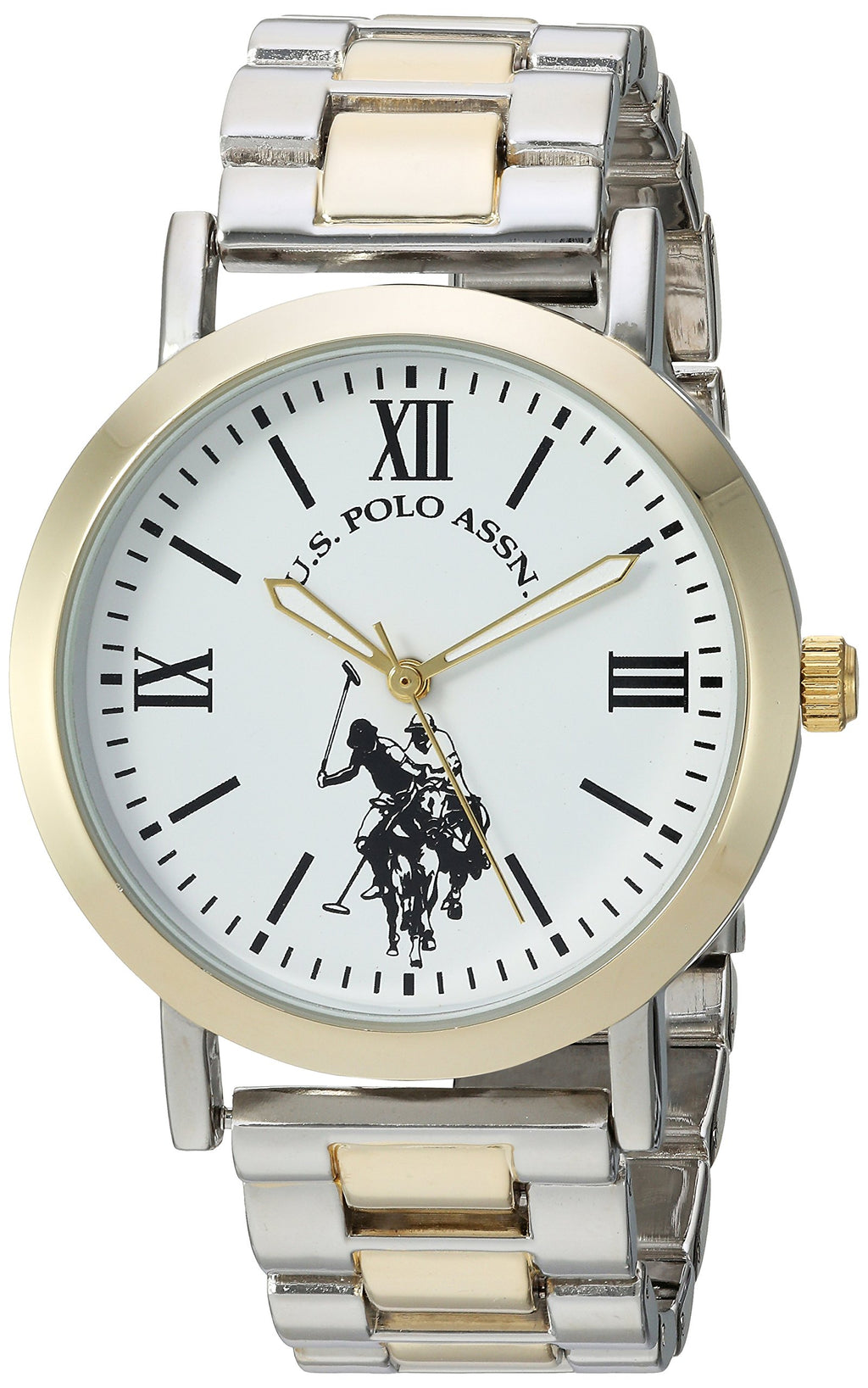 U.S. Polo Assn. Women's USC40261AZ Analog Display Analog Quartz Two Tone Watch