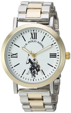 U.S. Polo Assn. Women's USC40261AZ Analog Display Analog Quartz Two Tone Watch