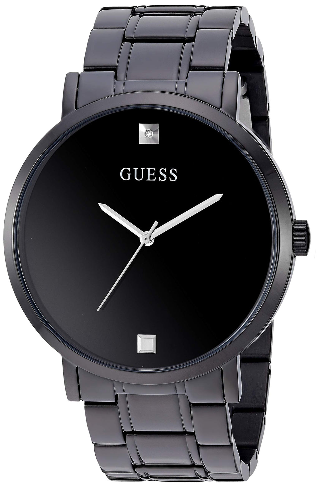 GUESS Stainless Steel Genuine Diamond Dial Watch (Model: U1315G3)
