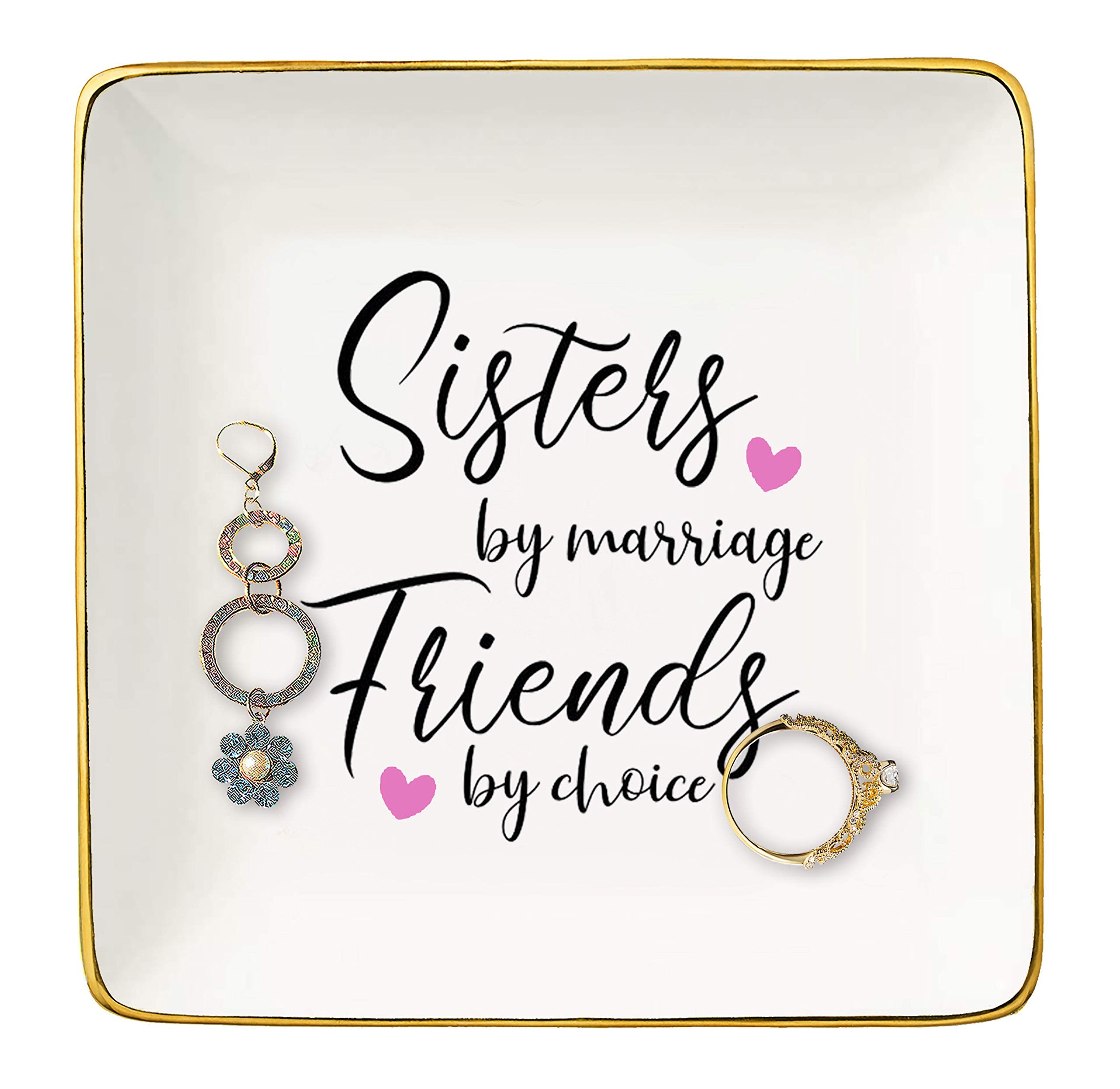 Mother's Day Gifts for Sister-in-Law,Bonus Sister Gift-Unbiological Sister Gift-Birthday Wedding Christmas Gift-Sister Gift-Sist