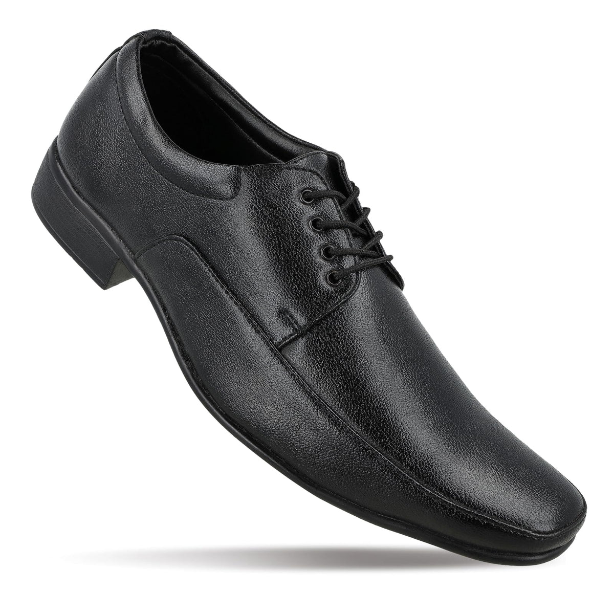 WALKAROO 17106 Mens Formal Shoe for Office Wear  Black 7