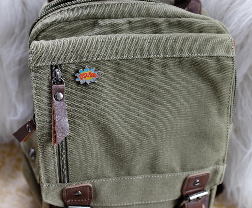 Stan Lee Excelsior Enamel Collector Pin