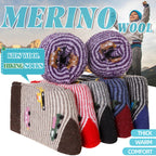 Eocom 6 Pairs Children's Winter Warm Wool Socks Kids Toddlers Boys Girls Thermal Thick Boot Cozy Crew Socks (1-3 Years, Cartoon