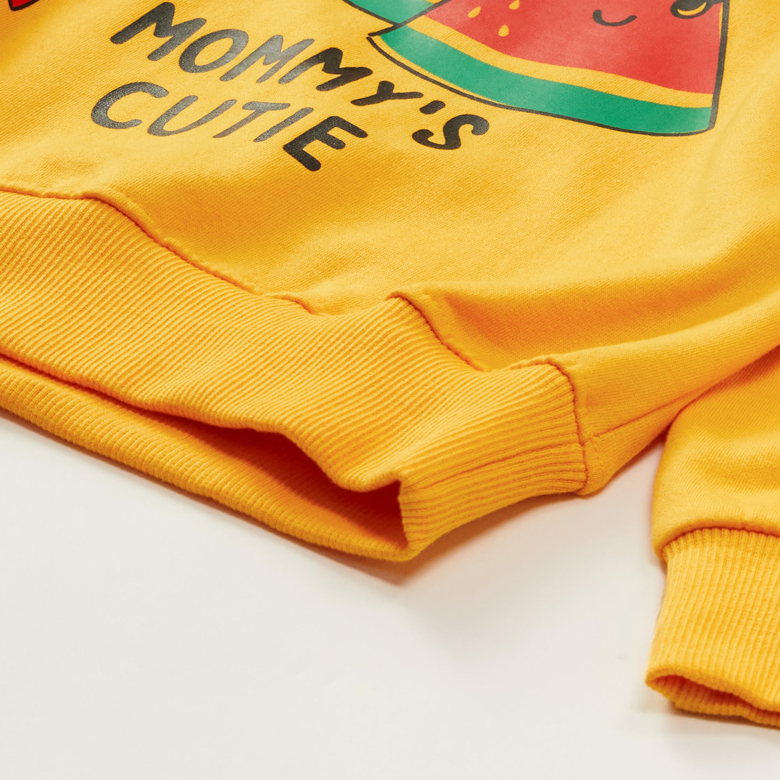 T2F Girls Cotton Hooded Neck Sweatshirt