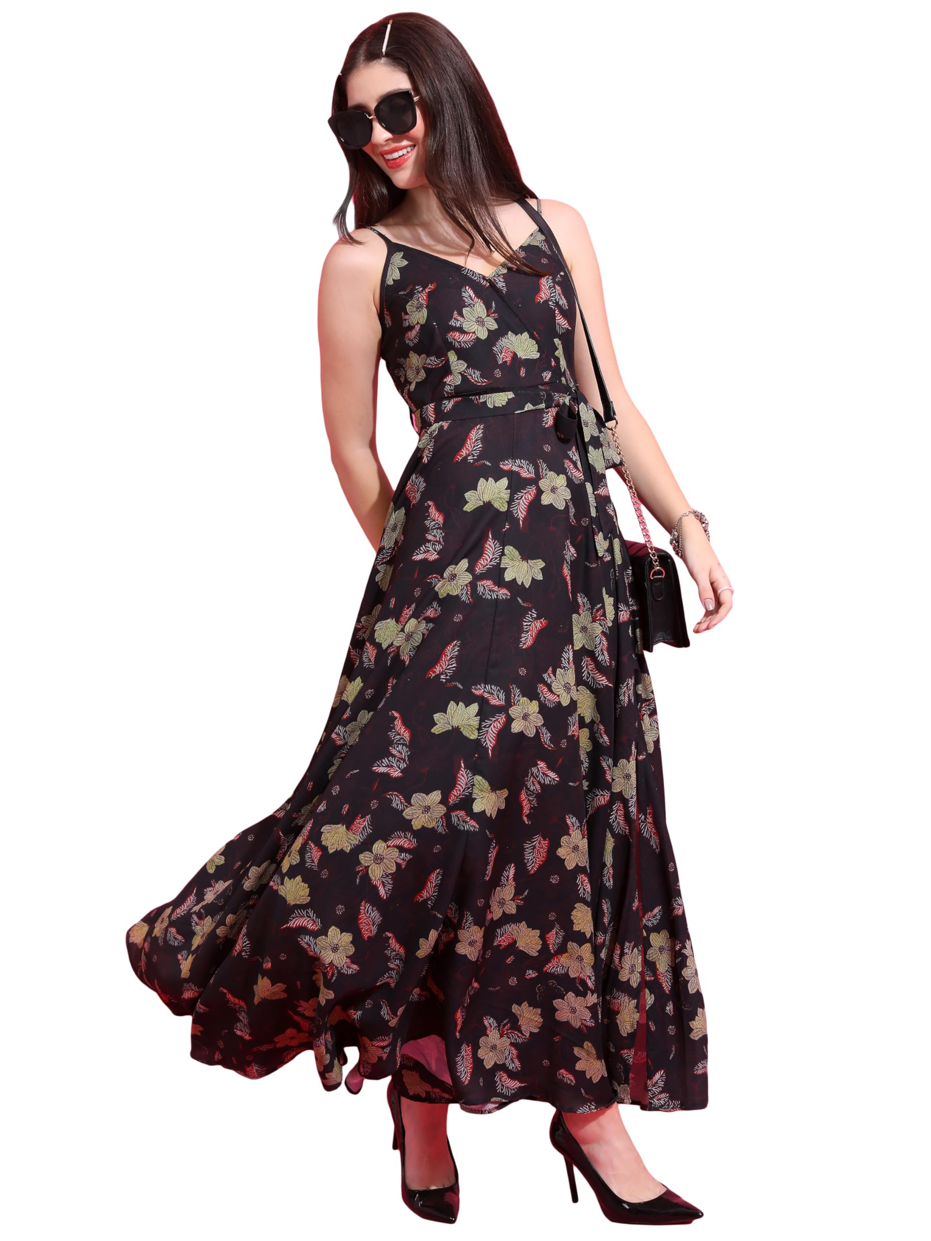 Ketch Women Sleeveless Casual Fit Dress Khj6000432 Multicolor Xs