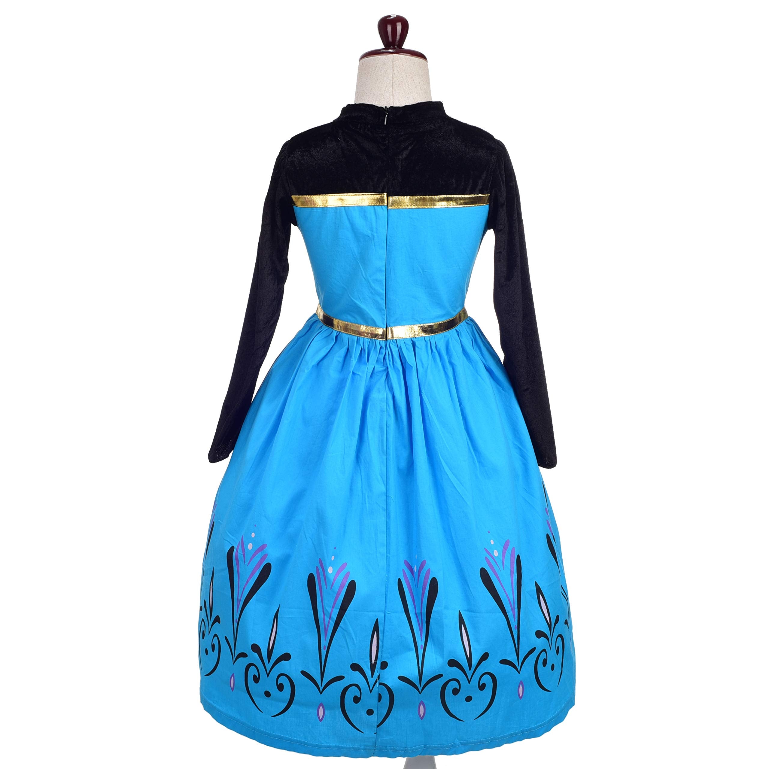 Lito Angels Baby Girls Princess Coronation Costumes Halloween Birthday Fancy Party Dress Up with Accessories