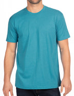 Next Level Mens Premium Fitted CVC Crew Tee (N6210) Turquoise xs