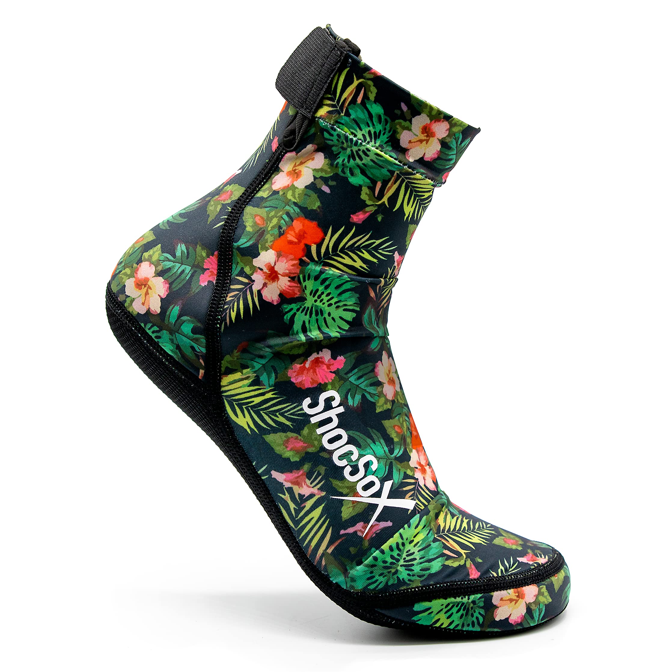 Beach Volleyball Socks - Sand Soccer Socks - Socks for all Sand Activities (Aloha, X-Large)
