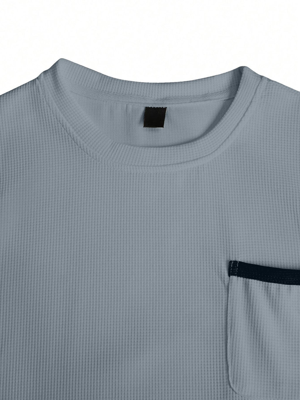 Indoprimo MenS Polyester T Shirt With Pocket Half Sleeves Round Neck Line Solid Pattern Loose Fit Classic Style And Standard Le