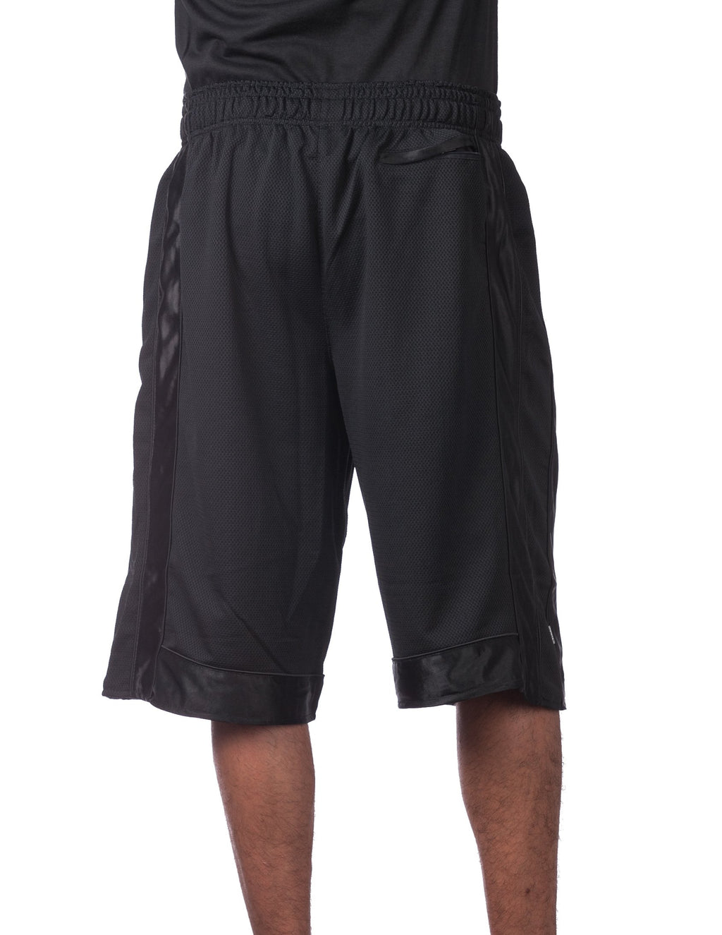 Pro Club Men's Heavyweight Mesh Basketball Shorts, Black, Medium