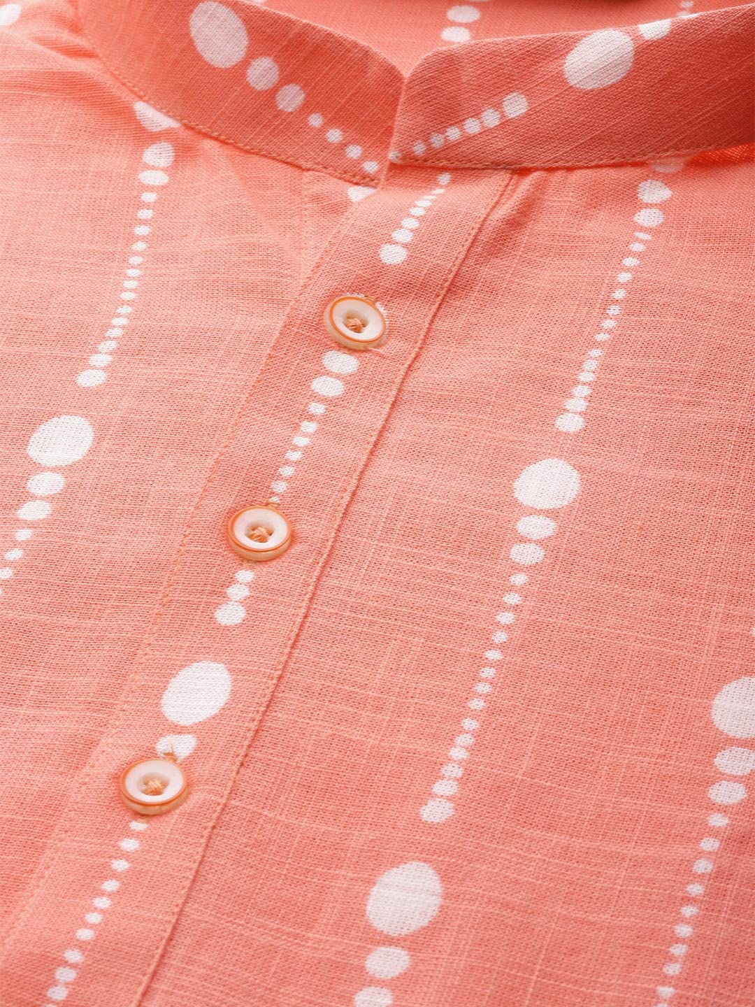 See Designs Mens Kurta | Specially Crafted And Designed For The Eid Festival Men Orange Kurta Set Mandarin Collar Long Sleeves |