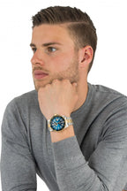 Invicta Mens Pro Diver Quartz Watch, Two Tone, 30021