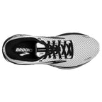 Brooks Mens Adrenaline GTS 22 White/Grey/Black 10 D - Medium
