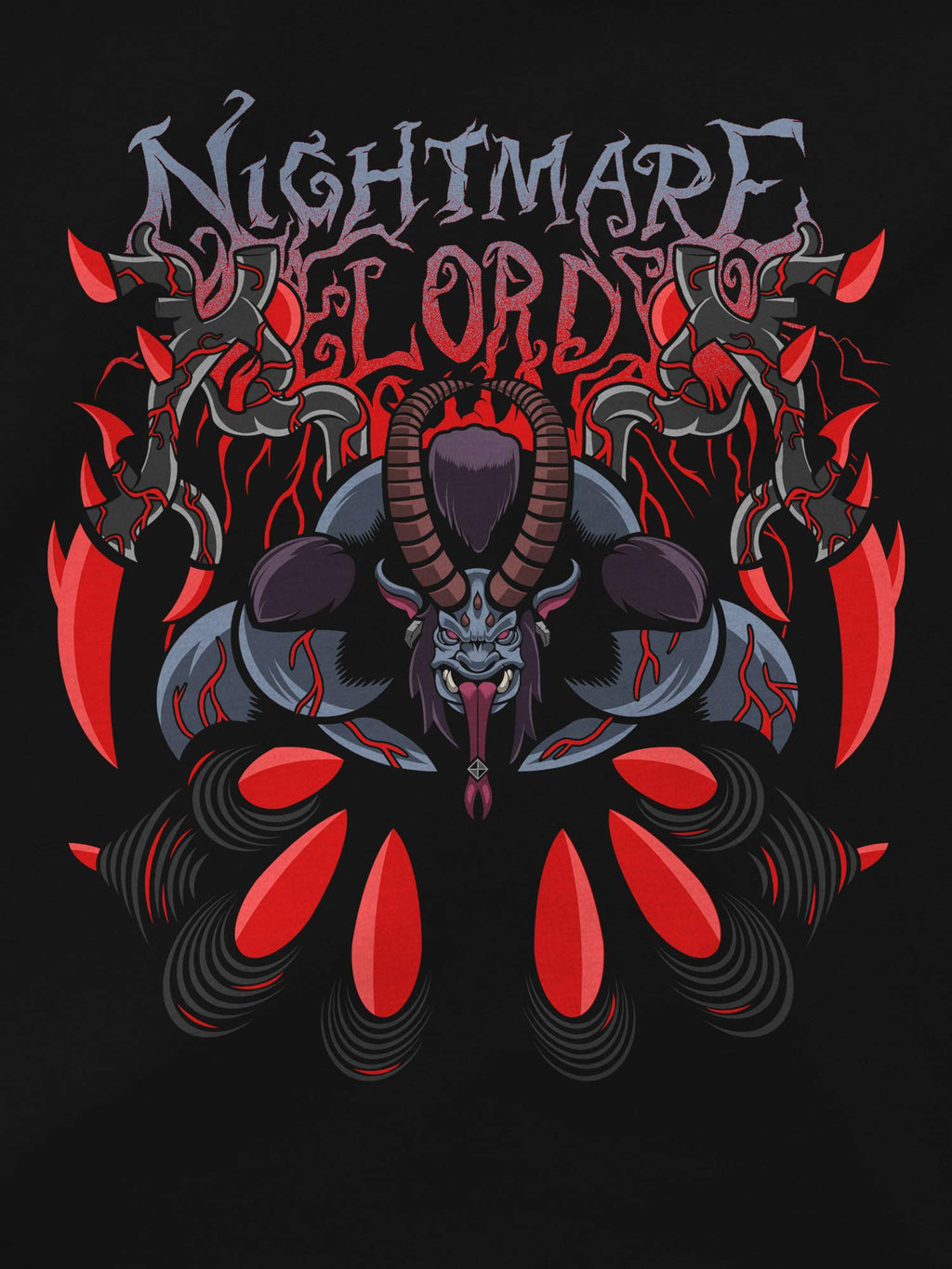 JINX World of Warcraft: Legion Nightmare Lord Women's Gamer Graphic T-Shirt, Black, Large