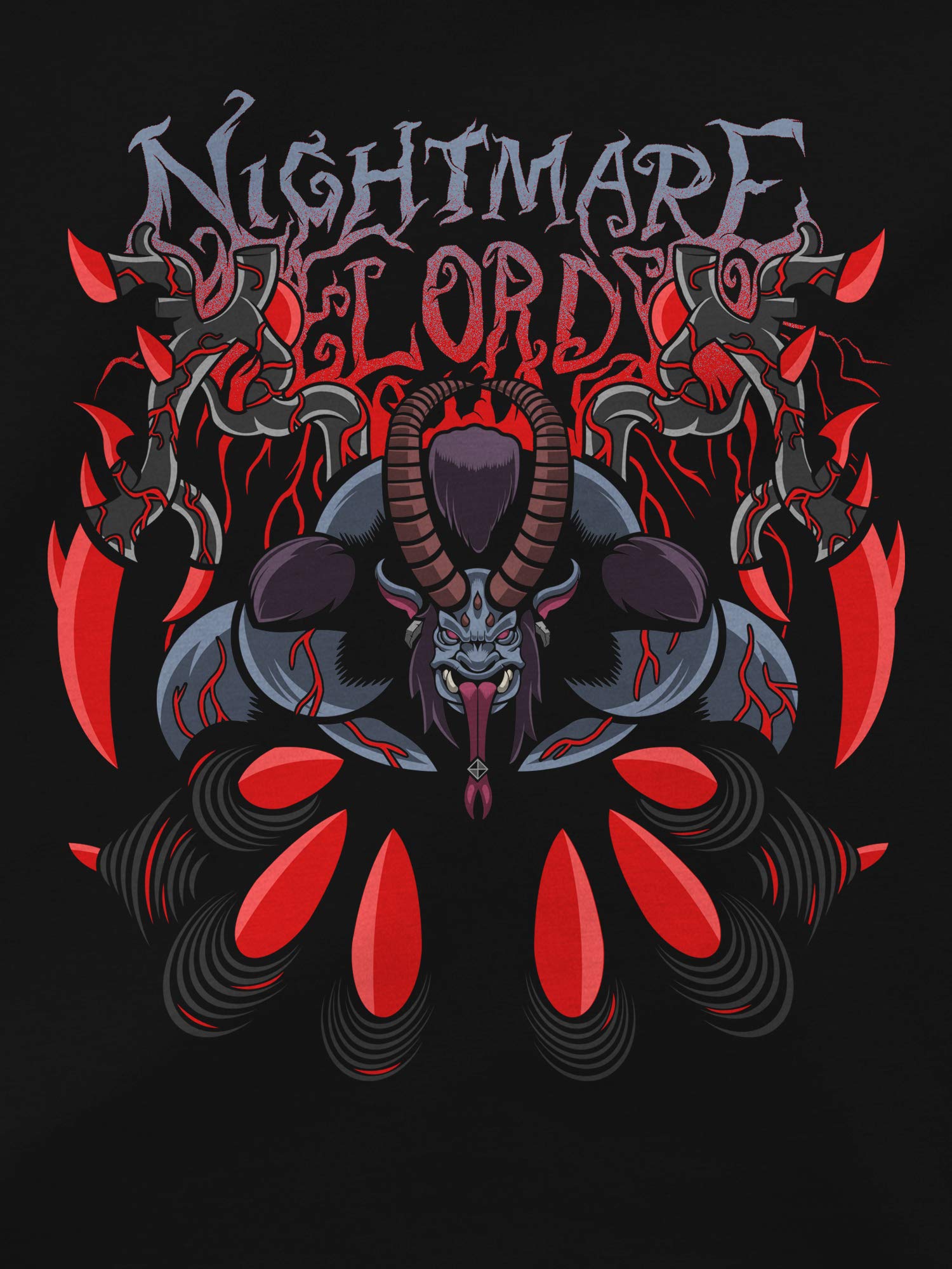 JINX World of Warcraft: Legion Nightmare Lord Women's Gamer Graphic T-Shirt, Black, Large