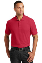 Port Authority Core Classic Pique Polo Rich Red