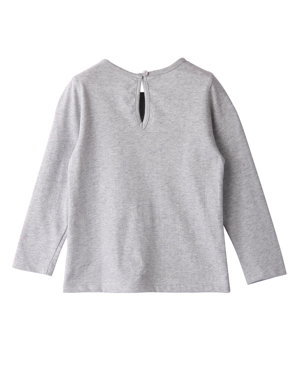 Beebay Grey Snowman Full Sleeve T-Shirt