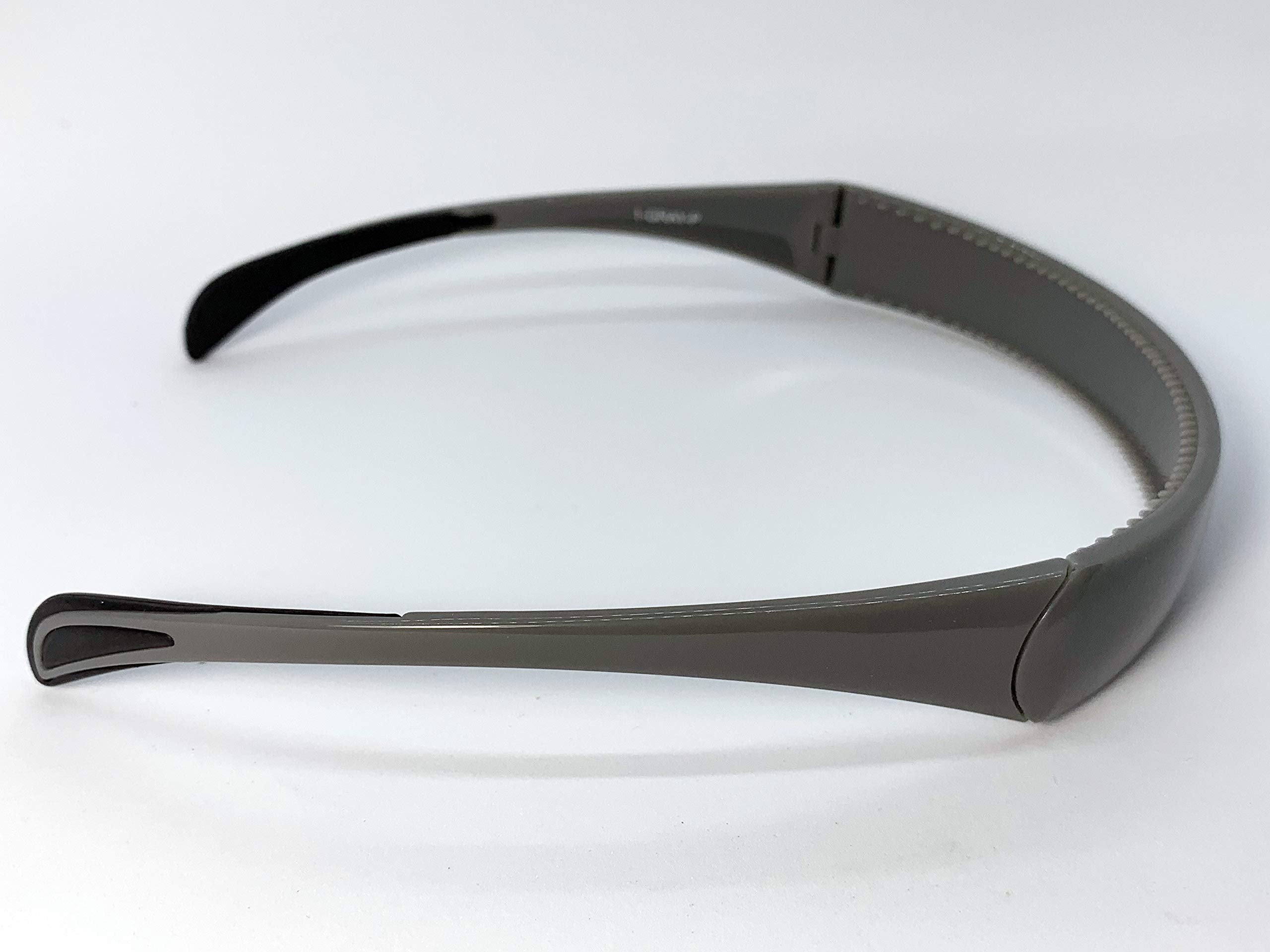 SqHair Hinged Headband fits like sunglasses providing lift and style without giving you a headache Band (Gray)