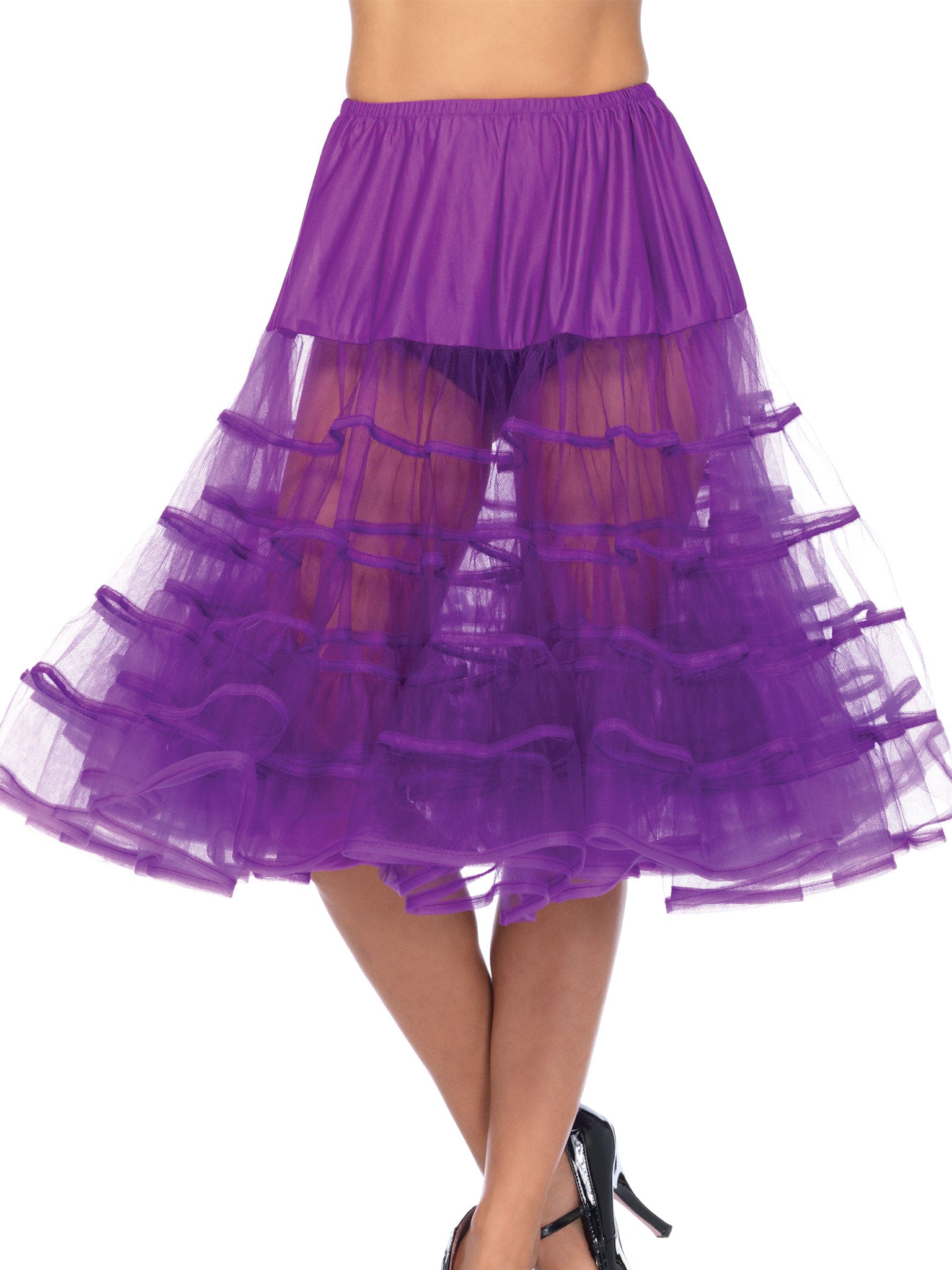 Mid-Length Petticoat O/S GRAPE