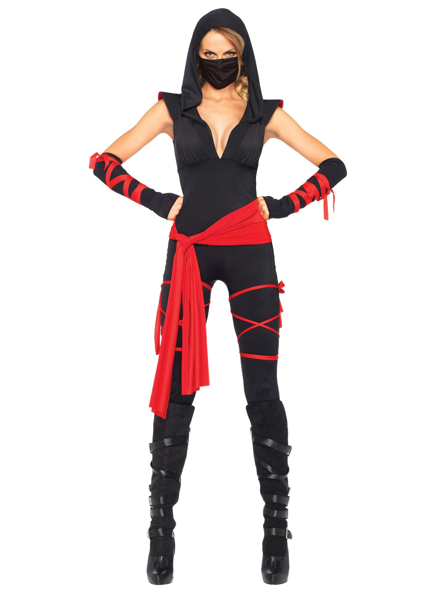 4PC.Deadly Ninja,catsuit with