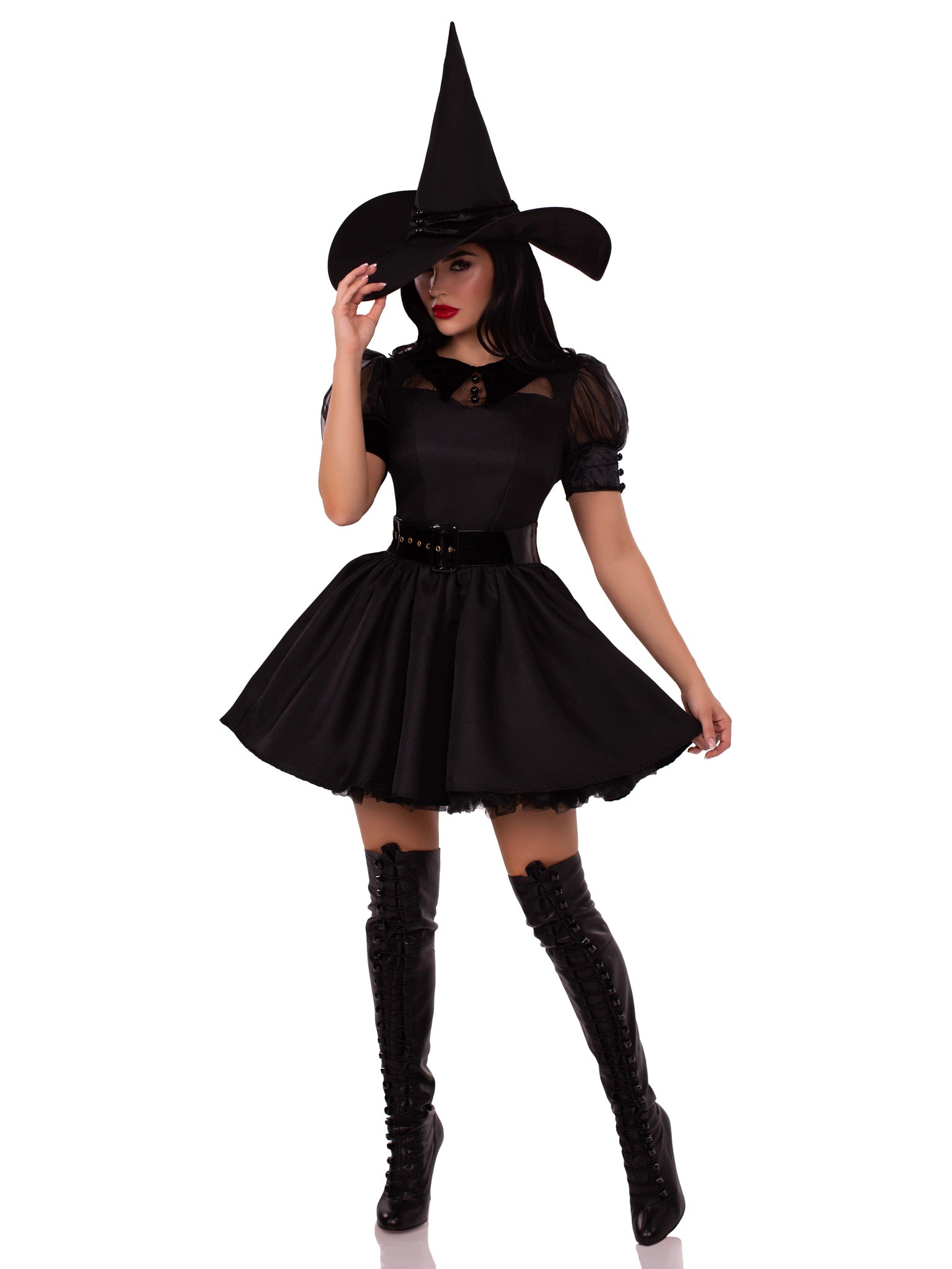 3PC.Bewitching Witch dress w/o