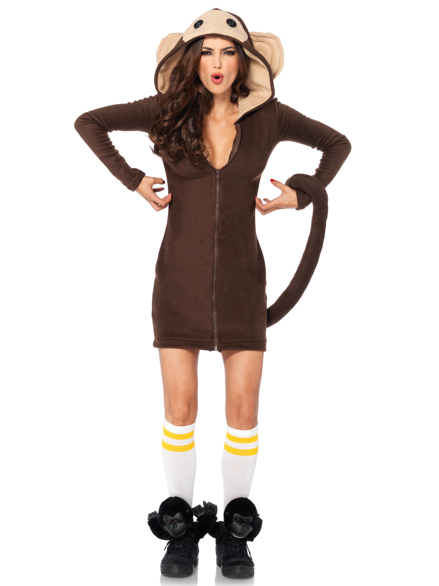 Cozy Monkey,dress w/attached t