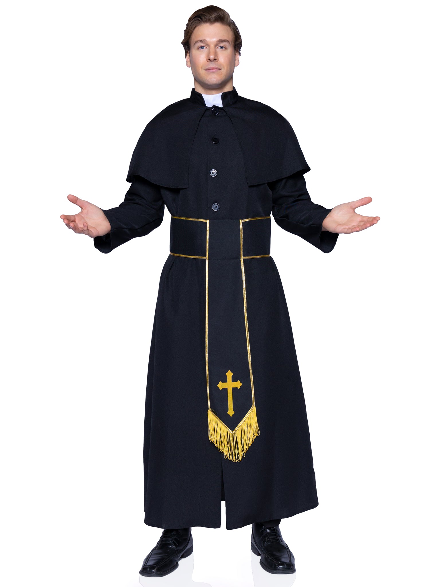 2PC.Priest robe with attached