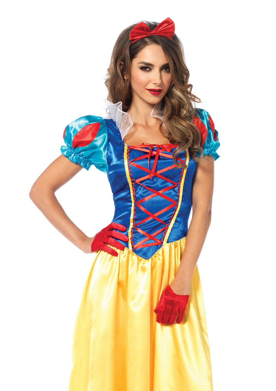 Leg Avenue 2PC.Classic Snow White,long dr Multicolor Color