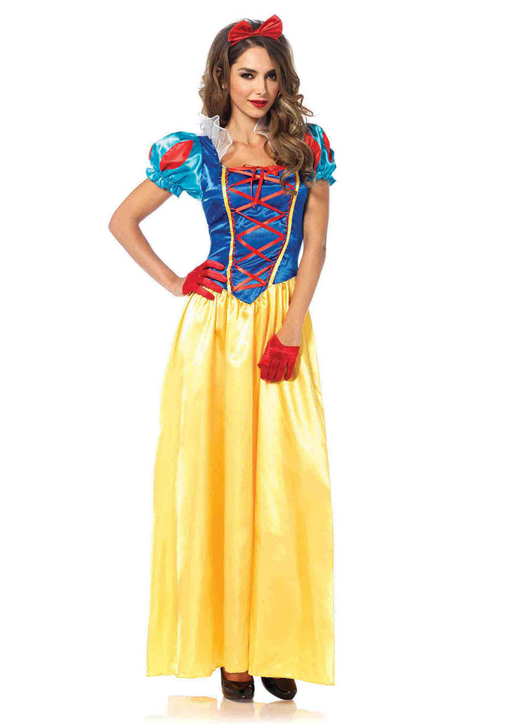 Leg Avenue 2PC.Classic Snow White,long dr Multicolor Color
