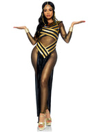 3PC.Nile Queen catsuit dress w
