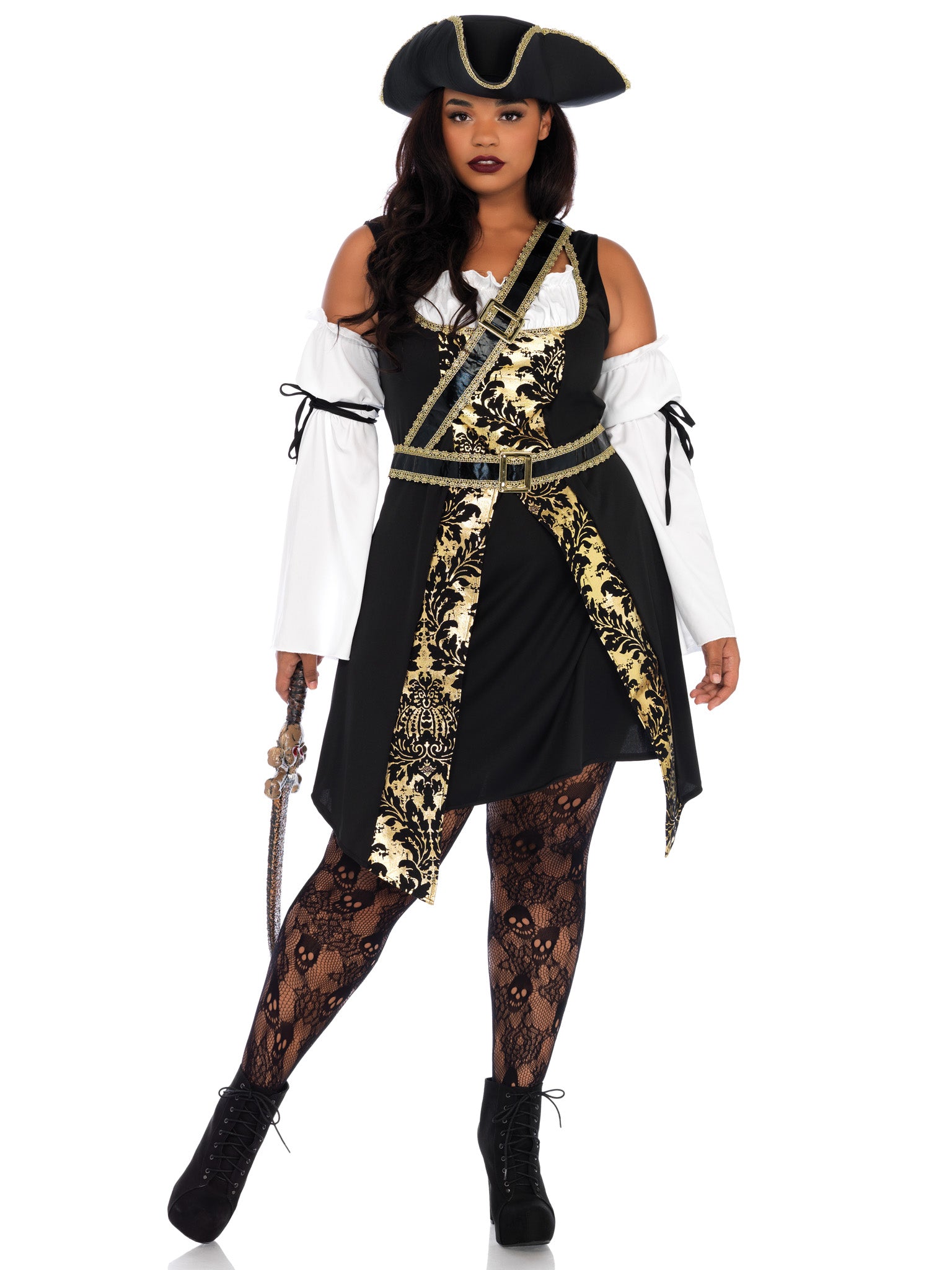 4PC.Black Sea Buccaneer,dress
