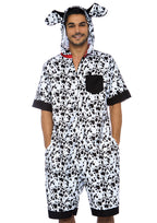 Leg Avenue Dalmatian Dog, features fur pr Blk/White Color