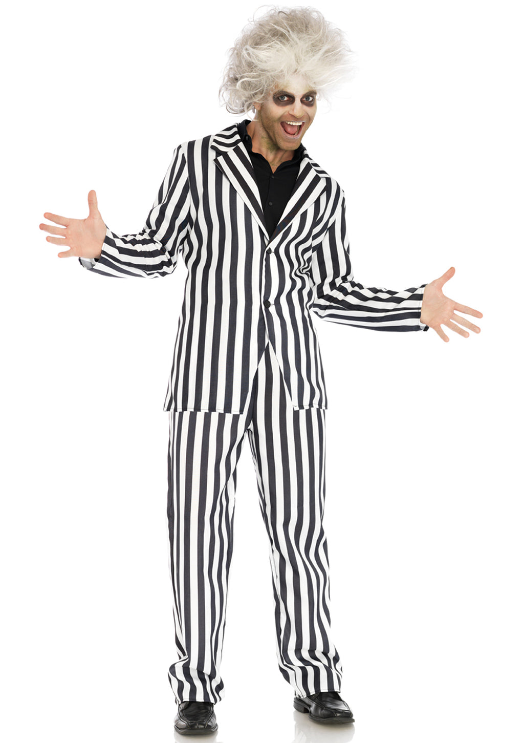 Leg Avenue 2PC. Beetle Boss, includes str Blk/White Color